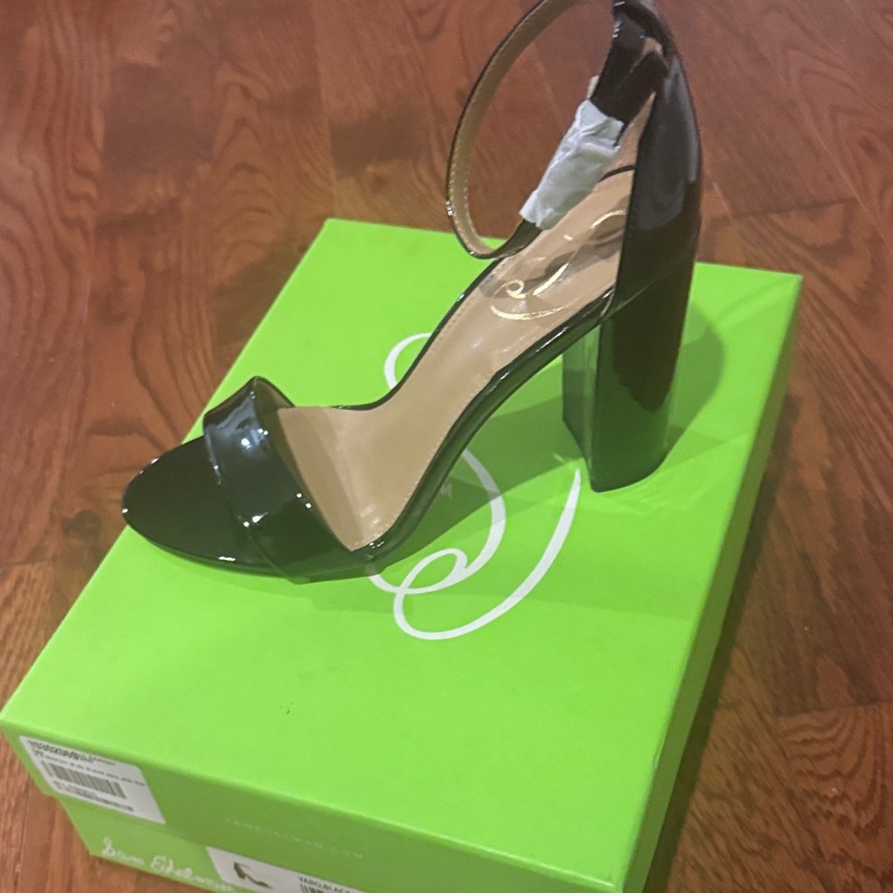 Sam Edelman Black Patent Heels